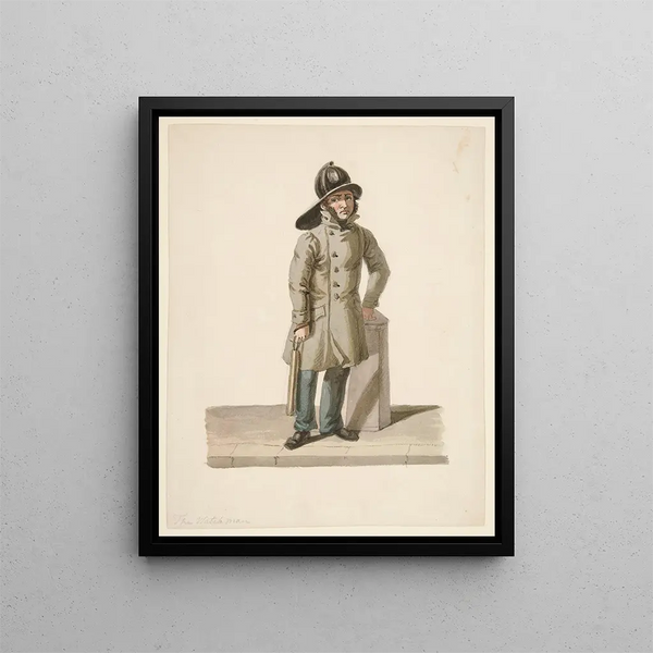 The Guardian - Nicolino Calyo — framed artwork on a wall