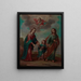 The Return of the Holy Family from Egypt - Nicolás Enríquez — framed artwork on a wall