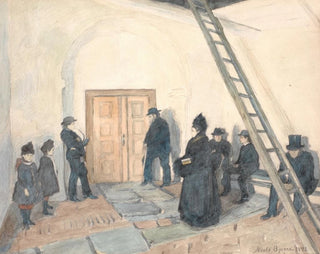 the village church barn - Niels Bjerre — artwork view