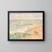 Homme à Bovbjerg - Niels Bjerre — framed artwork on a wall