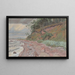 Forest Slope Kongsøre - Niels Larsen Stevns — framed artwork on a wall