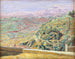 View from the castle courtyard in Cagnes - Niels Larsen Stevns — artwork view