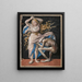 La Mort et la Jeune Fille - Niklaus Manuel — framed artwork on a wall