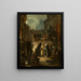 Scene of Inquisition - Nikolai Alekseevich Lomtev — framed artwork on a wall