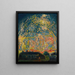 Fireworks in Nice - Nikolai Alexandrovich Tarkhov — framed artwork on a wall