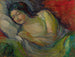 Young Brunette Woman Sleeping - Nikolai Alexandrovich Tarkhov — artwork view