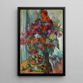 Nikolai Alexandrovich Tarkhov - Nature Morte aux Fleurs et Pommes.webp