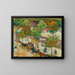 Station de cochers - Nikolai Alexandrovich Tarkhov — framed artwork on a wall