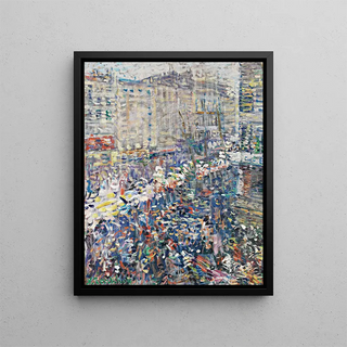 Nikolai Alexandrovich Tarkhov - Street Carnival Paris.webp