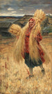 After the hay harvest - Nikolai Avenirovich Shabunin — artwork view