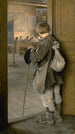 À la porte de l'école - Nikolai Bogdanov-Belsky — artwork view