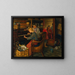 Children at the Piano - Nikolai Bogdanov-Belsky — framed artwork on a wall