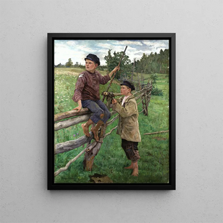 Nikolai BogdanovBelsky - Country boys.webp