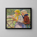 Filles latgaliennes - Nikolai Bogdanov-Belsky — framed artwork on a wall