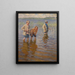 Pêche de midi - Nikolai Bogdanov-Belsky — framed artwork on a wall
