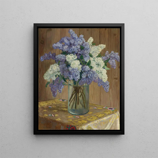 Nikolai BogdanovBelsky - Still Life With Lilacs.webp
