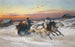 Troïka at sunset - Nikolai Egorovich Sverchkov — artwork view