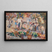 the Crimean Market - Nikolai Ivanovich Kulbin — framed artwork on a wall