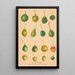 the Wild Pears of Central Asia - Nikolai Ivanovich Vavilov — framed artwork on a wall