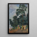 At the edge of the pond - Nikolai Mikhailovich Grigoriev — framed artwork on a wall