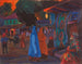 Tashkent at Night - Nikolai Mikhailovich Grigoriev — artwork view