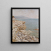 Cliffs - Nikolai Nikanorovich Dubovskoy — framed artwork on a wall