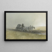 Voyageurs conduisant une troïka après la pluie - Nikolai Nikolaevich Karazin — framed artwork on a wall