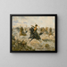 À la victoire - Nikolai Semenovich Samokish — framed artwork on a wall