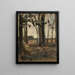 Forest Edge Painting - Nikolai Triik — framed artwork on a wall
