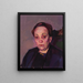 Portrait of O. Martna - Nikolai Triik — framed artwork on a wall