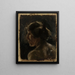 a portrait - Nikolai Triik — framed artwork on a wall
