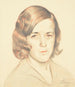 Portrait painting of Mme L. Oras - Nikolai Triik — artwork view