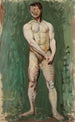 Standing Male Nude - Nikolai Triik — artwork view
