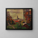 View of Tallinn - Nikolai Triik — framed artwork on a wall