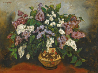 Bouquet of Lilacs - Nikolai Vladimirovich Sinezoubov — artwork view