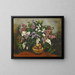 Bouquet of Lilacs - Nikolai Vladimirovich Sinezoubov — framed artwork on a wall