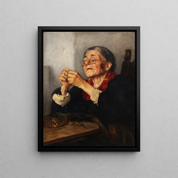 Test de patience - Nikolaos Gyzis — framed artwork on a wall