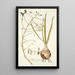 Albuca caudata - Nikolaus Joseph Freiherr von Jacquin — framed artwork on a wall