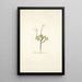 Anemone fragifera - Nikolaus Joseph Freiherr von Jacquin — framed artwork on a wall