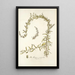 Axyris ceratoides - Nikolaus Joseph Freiherr von Jacquin — framed artwork on a wall