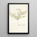 Ipomoea angustifolia - Nikolaus Joseph Freiherr von Jacquin — framed artwork on a wall
