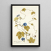 Ipomoea hederacea - Nikolaus Joseph Freiherr von Jacquin — framed artwork on a wall