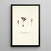 Lachenalia pusilla - Nikolaus Joseph Freiherr von Jacquin — framed artwork on a wall