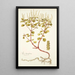 Piper obtusifolium - Nikolaus Joseph Freiherr von Jacquin — framed artwork on a wall
