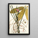 Pothos palmata - Nikolaus Joseph Freiherr von Jacquin — framed artwork on a wall