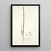Stellera passerina - Nikolaus Joseph Freiherr von Jacquin — framed artwork on a wall