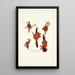 Tremella juniperina - Nikolaus Joseph Freiherr von Jacquin — framed artwork on a wall