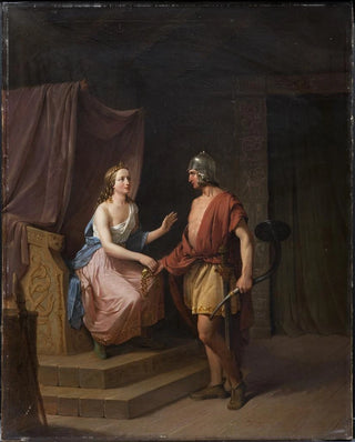 Nils Andersson - Heimdal hands over the Brisinga jewel to Freja.webp