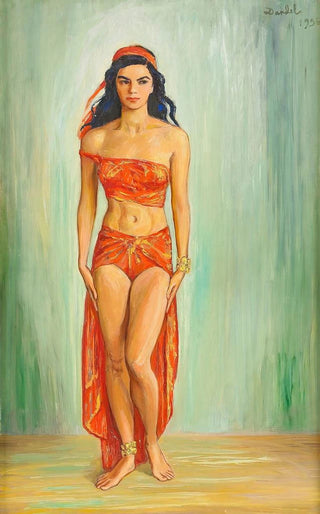 Nils Dardel - Cissi Olsson som Anitra i Peer Gynt.webp