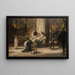 Death of a Hero, Study - Nils Forsberg — framed artwork on a wall
